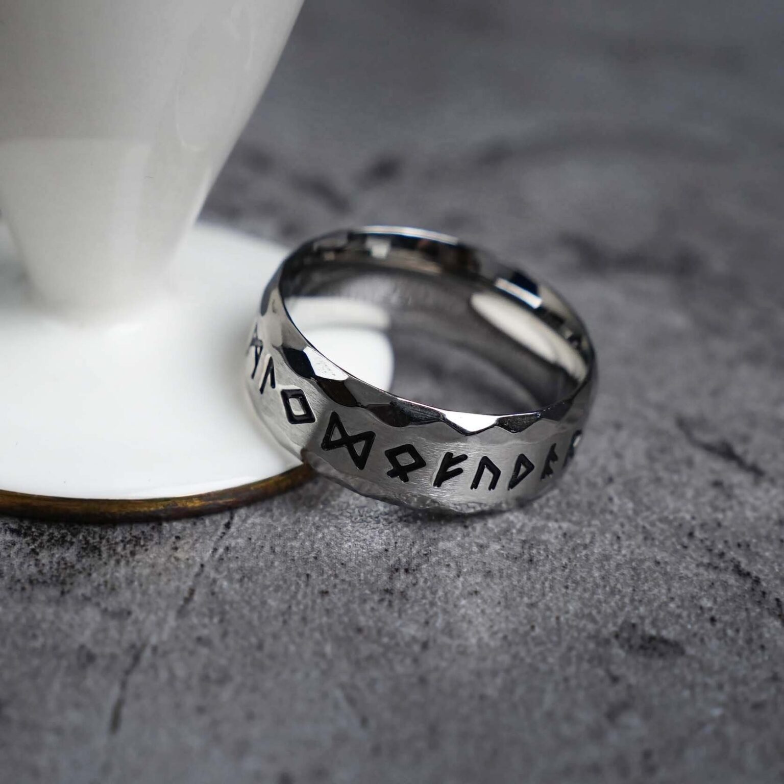 Nhẫn nam Mercury Rune V1 - Mercury Jewels