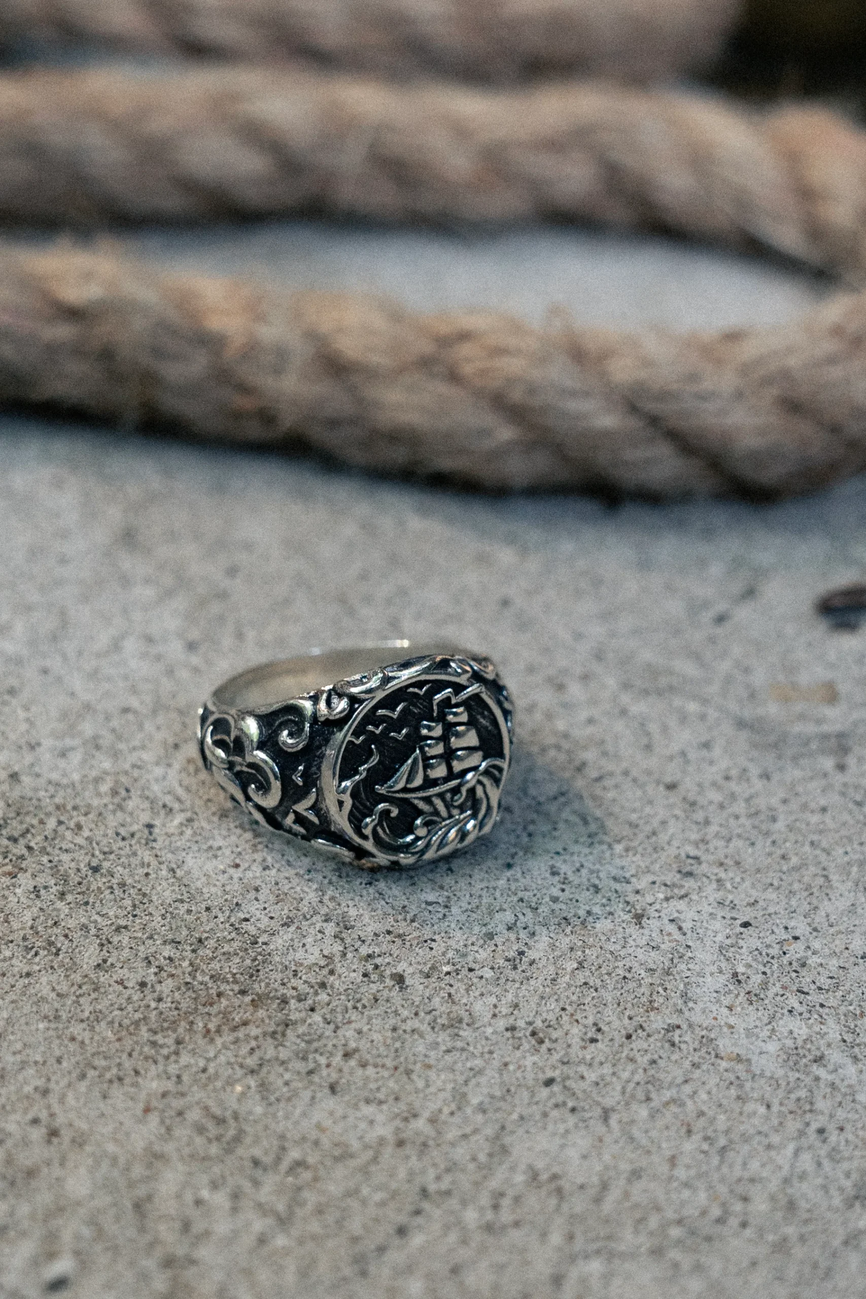 Nhẫn Bạc 925 Mercury Cliff