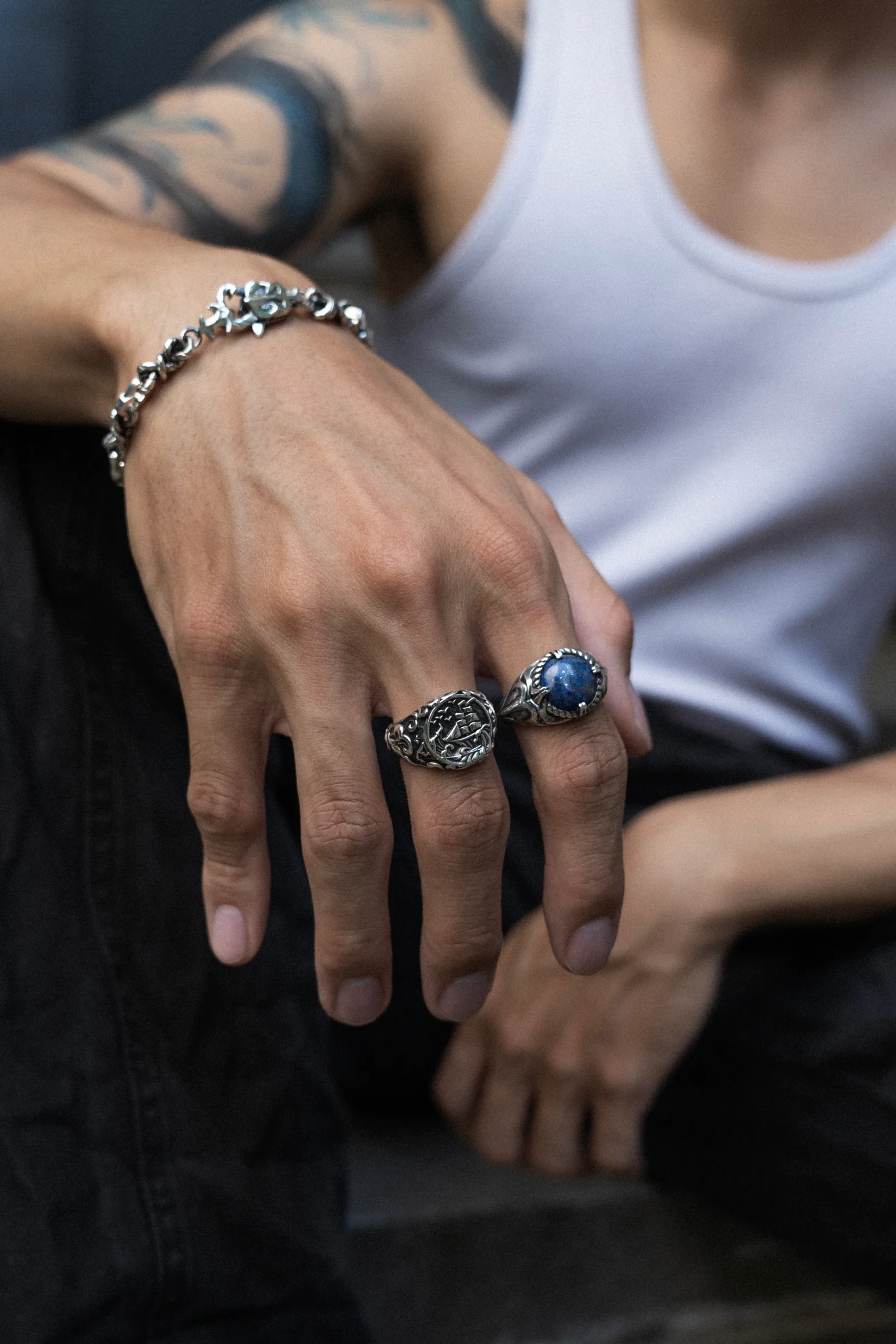 Nhẫn Bạc 925 Mercury Cliff