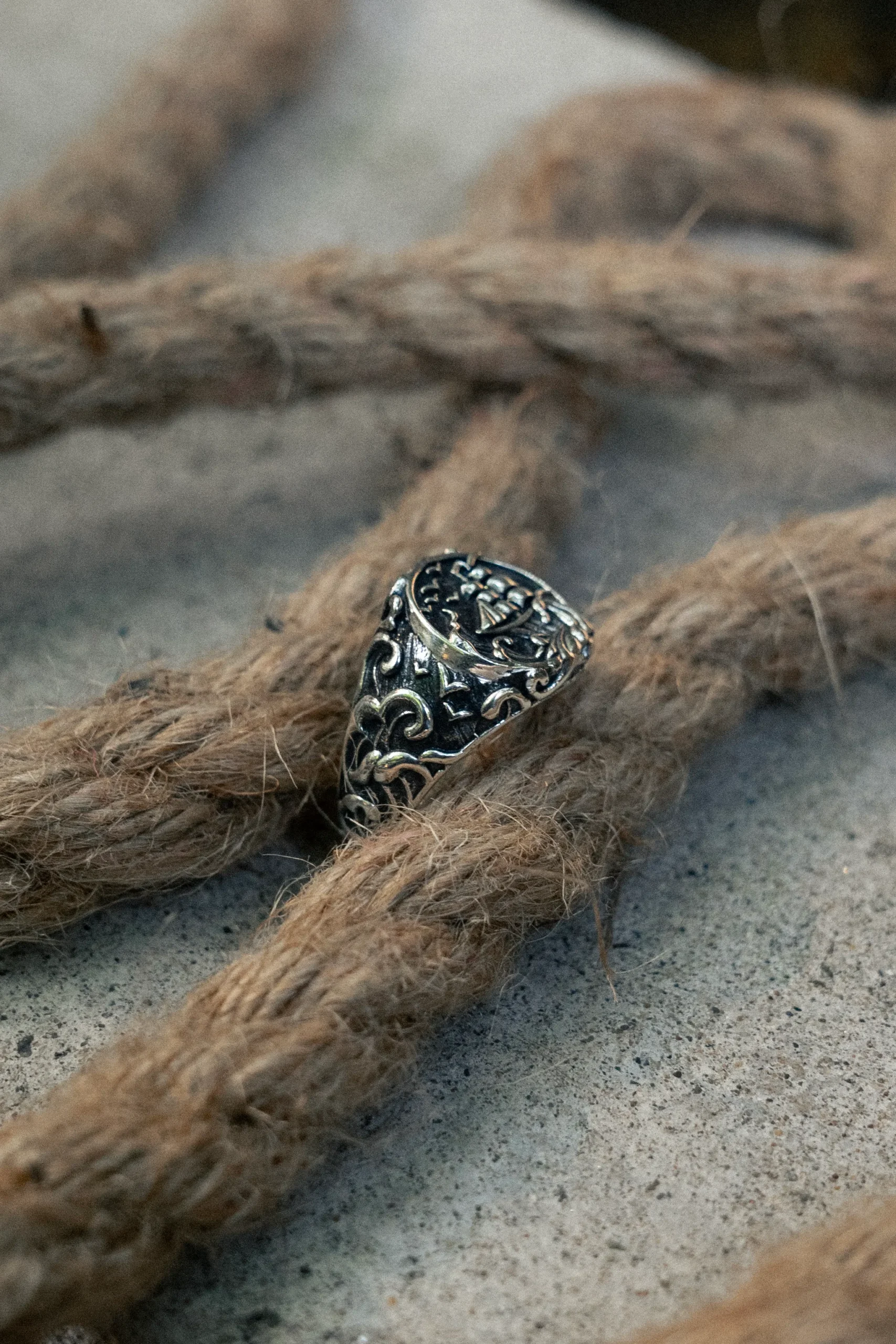 Nhẫn Bạc 925 Mercury Cliff