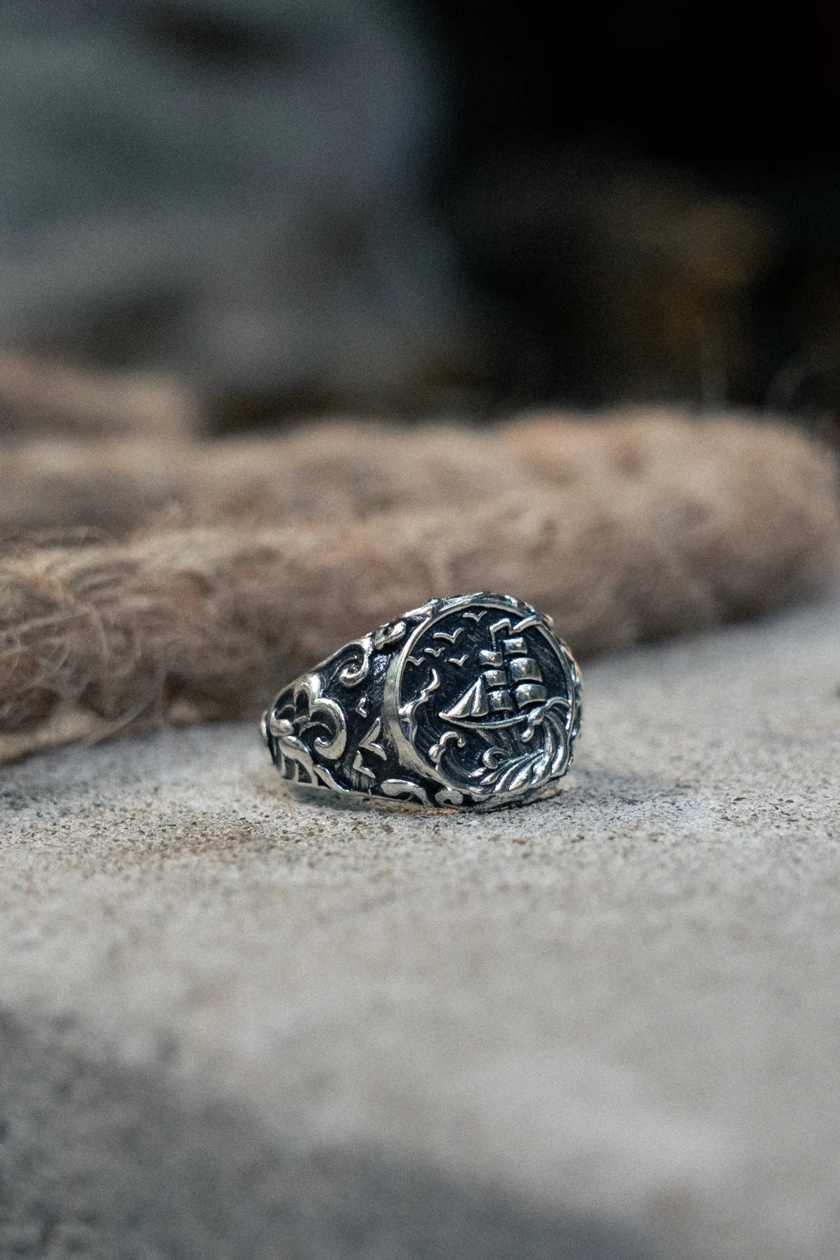 Nhẫn Bạc 925 Mercury Cliff