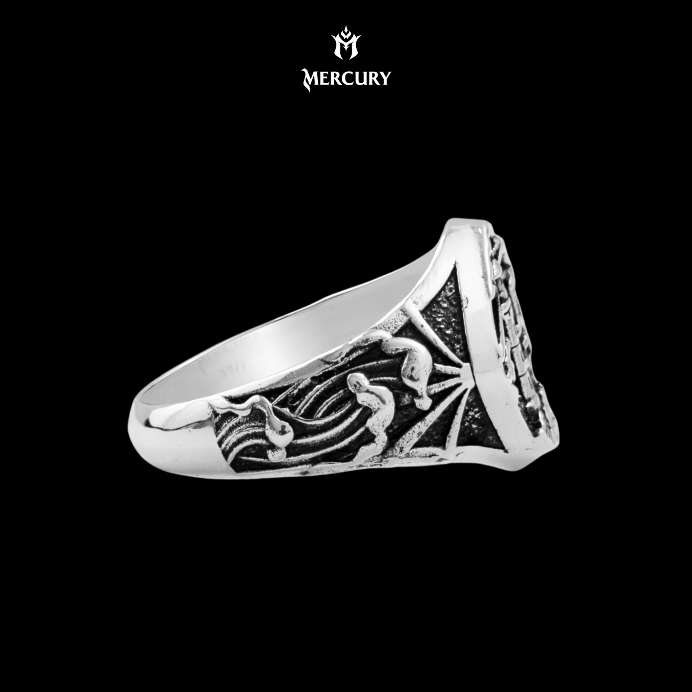 Nhẫn Bạc 925 Mercury Rapher